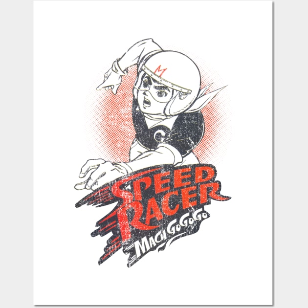 SPEED RACER MACH GOGOGO RETRO Wall Art by mobilmogok99